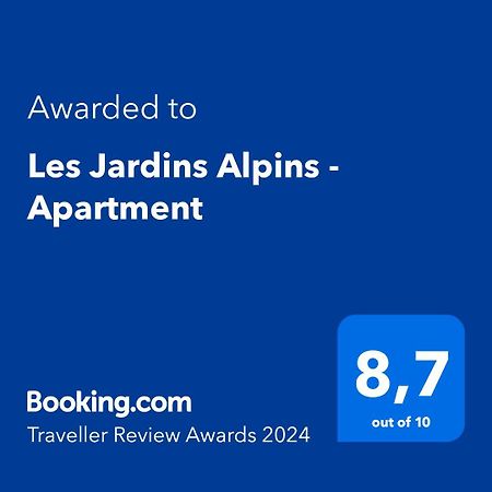 Les Jardins Alpins - Apartment Saint-Gervais-les-Bains Exterior foto