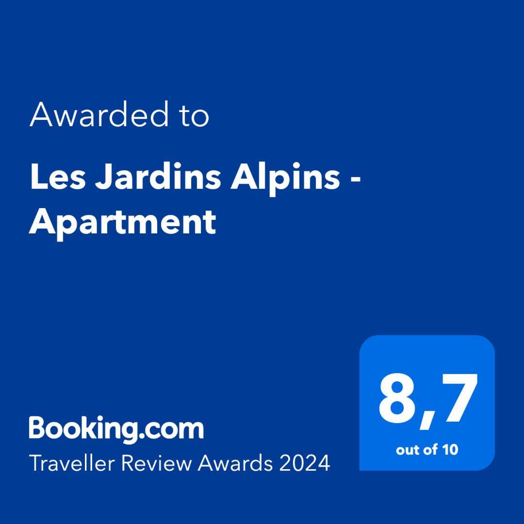 Les Jardins Alpins - Apartment Saint-Gervais-les-Bains Exterior foto